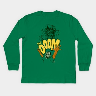 MF Doom Villain Kids Long Sleeve T-Shirt